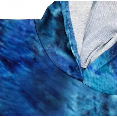2XL Blue Tie Dye Hoodie Set SKU# ALS214052XLBLUMT