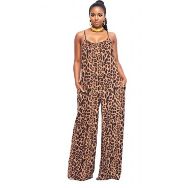 5XL Brown Leopard Jumper SKU# ALJ224055XLLEOMT