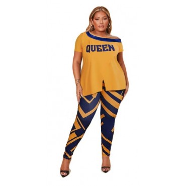 1XL Orange Queen Outfit Set SKu# ALS90171XLORGMT
