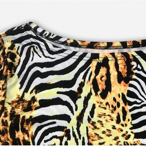 4XL Animal Print Tunic Set SKU# ALS73494XLANIMT