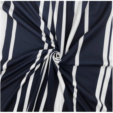 5XL Navy Stripe Outfit Set SKU# ALS224285XLNAVMT