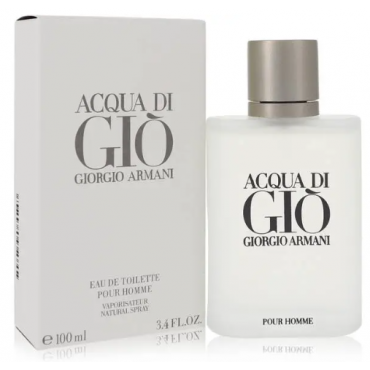 Acqua Di Gio Cologne By Giorgio Armani for Men 3.4 oz Eau De Toilette Spray