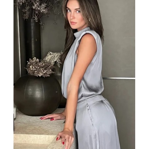 Mustard Seed  Mock Neck Padded Shoulder With Lace Trim Bodysuit SKU# S22471-tumeric-6 SKU# S22471-deep-ocean-6 SKU# S22471-platinum-6