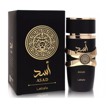 Lattafa Asad Perfume By Lattafa for Men and Women 3.4 oz Eau De Parfum Spray 